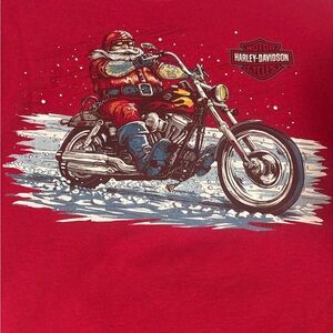 Harley-Davidson Santa Tee
